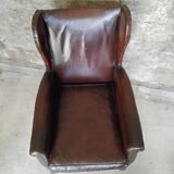 Wingback club chair