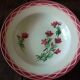 Lot 4 assiettes creuses Art Deco Digoin Sarreguemines Badonviller Aude France Dominique