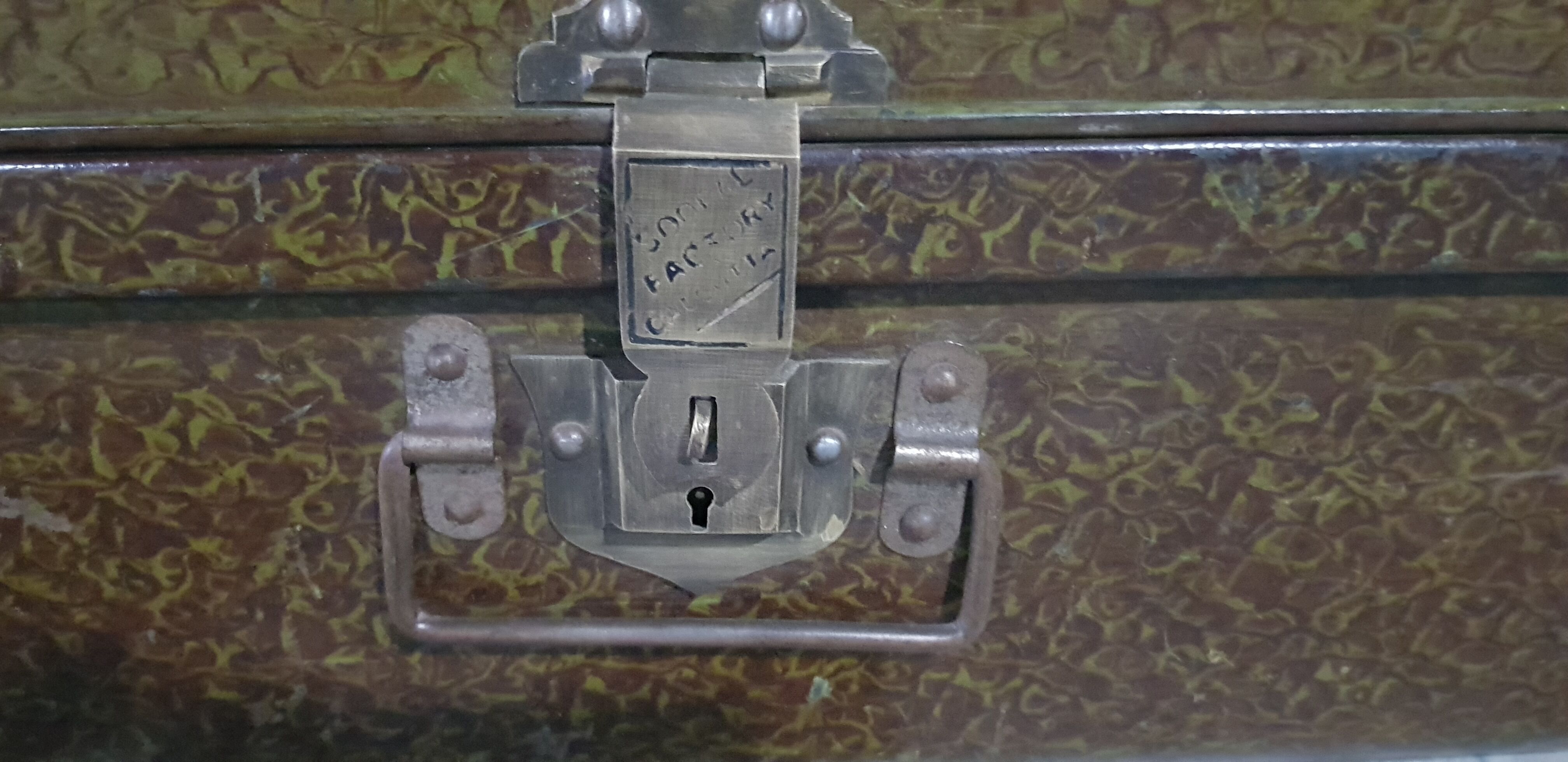 Former colonial trunk