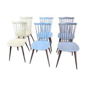 Set de 6 chaises baumann