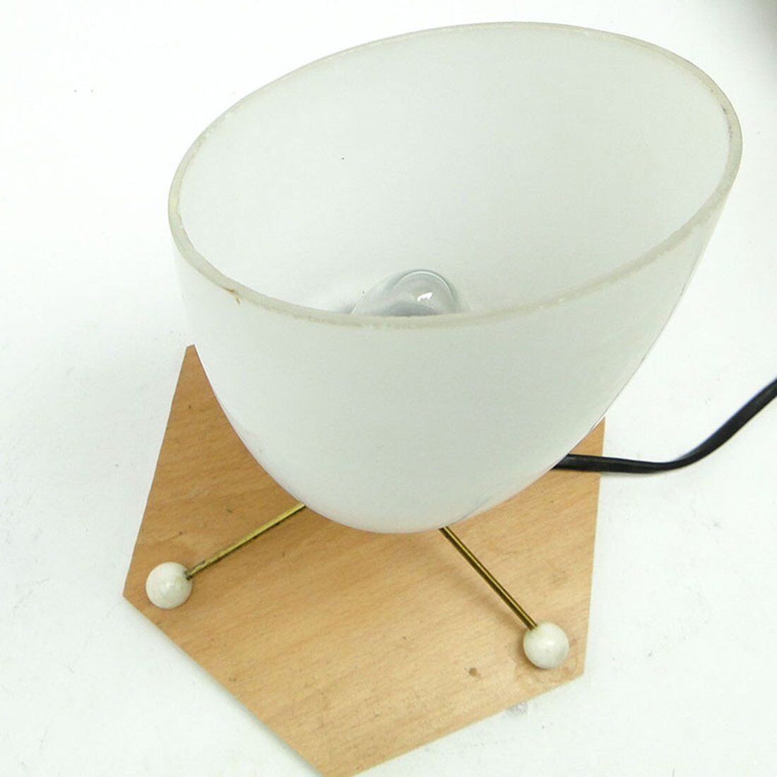 Czechoslovakian Pop Art Bedside Lamp, 1960s