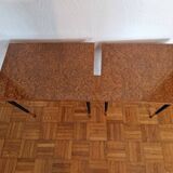 Set of 2 vintage nesting tables