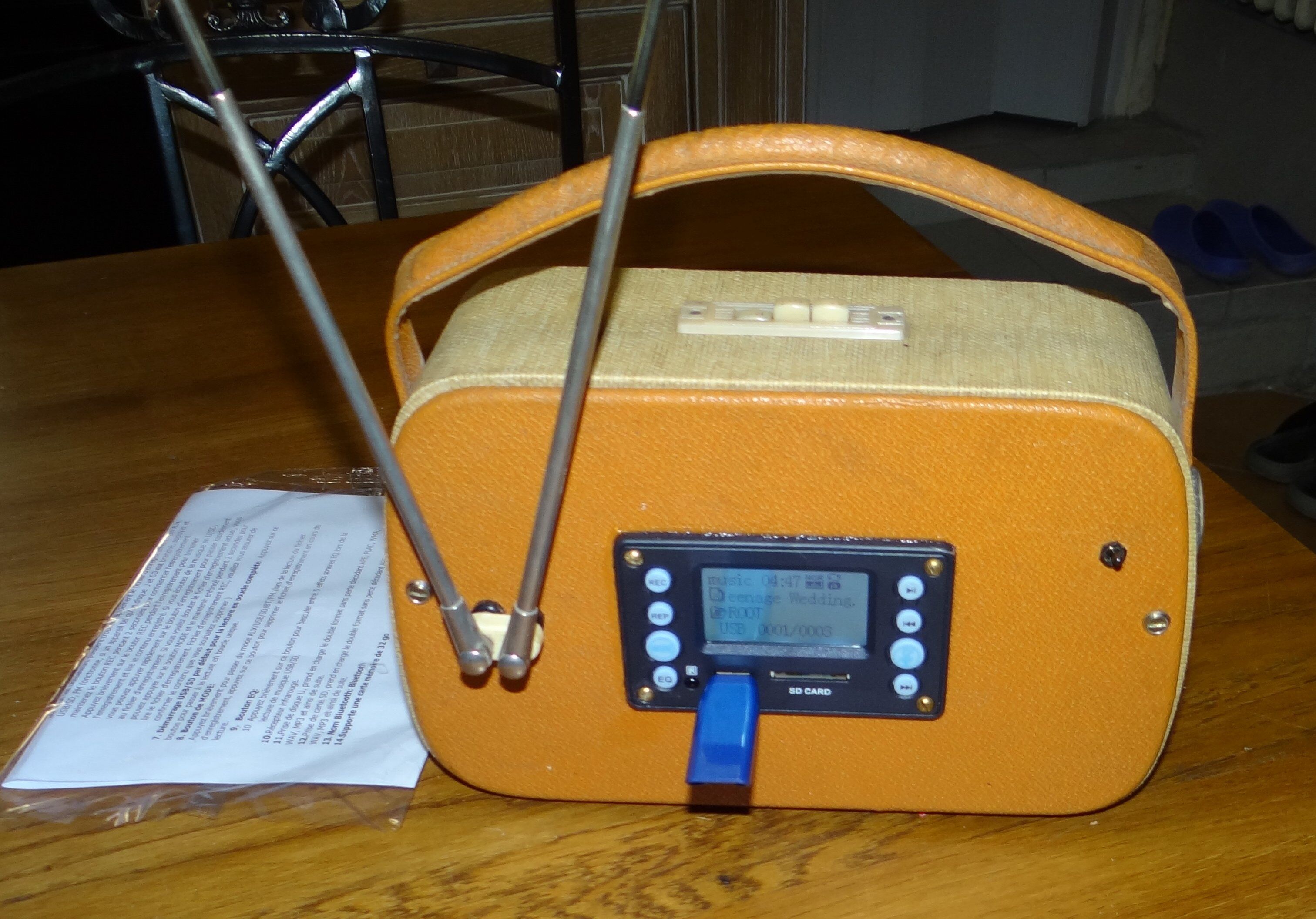 Restored 1950s Radio