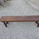 Oak farm bench, 180cm in length.