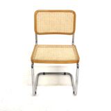 Set of 4 "B32" chairs, Marcel Breuer, Italy, 1990