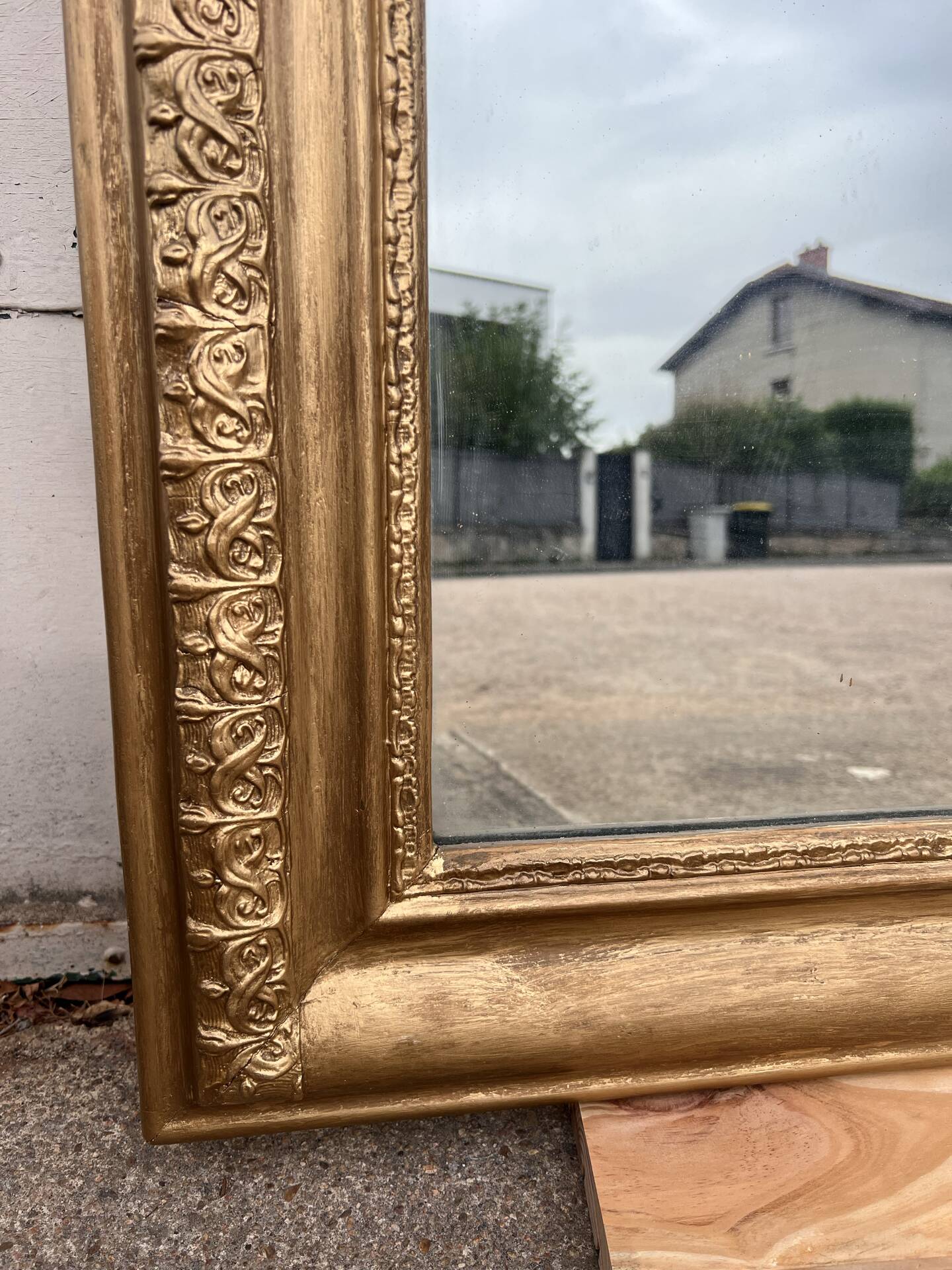 Louis Philippe gilded mirror