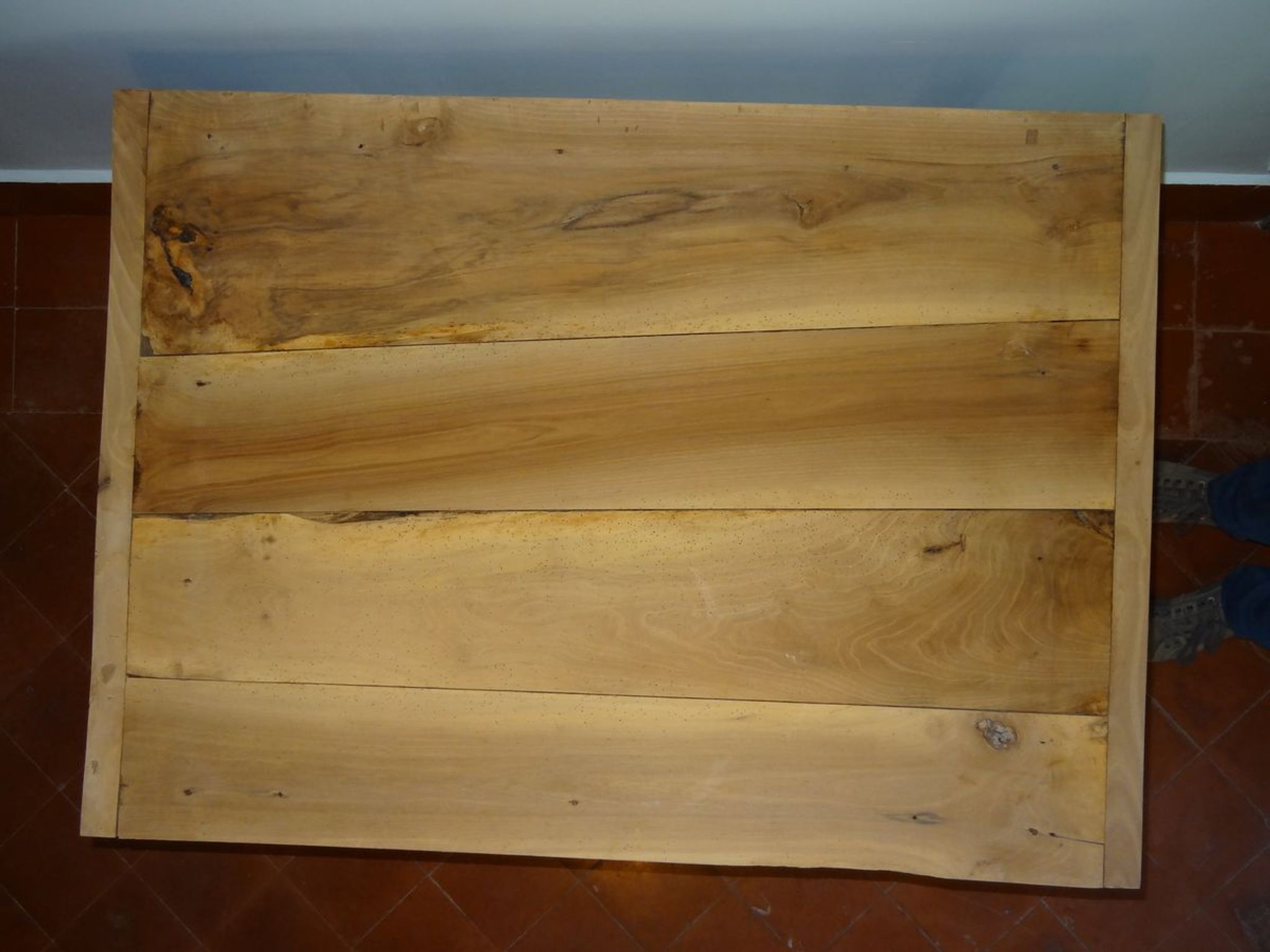 Table de ferme en bois naturel