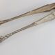 Solid silver sugar tongs, lion claws, Tallois and Mayence