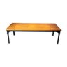 Reichsbahn table with old wood top spruce