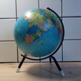 Taride terrestrial globe 1960s Ø15cm
