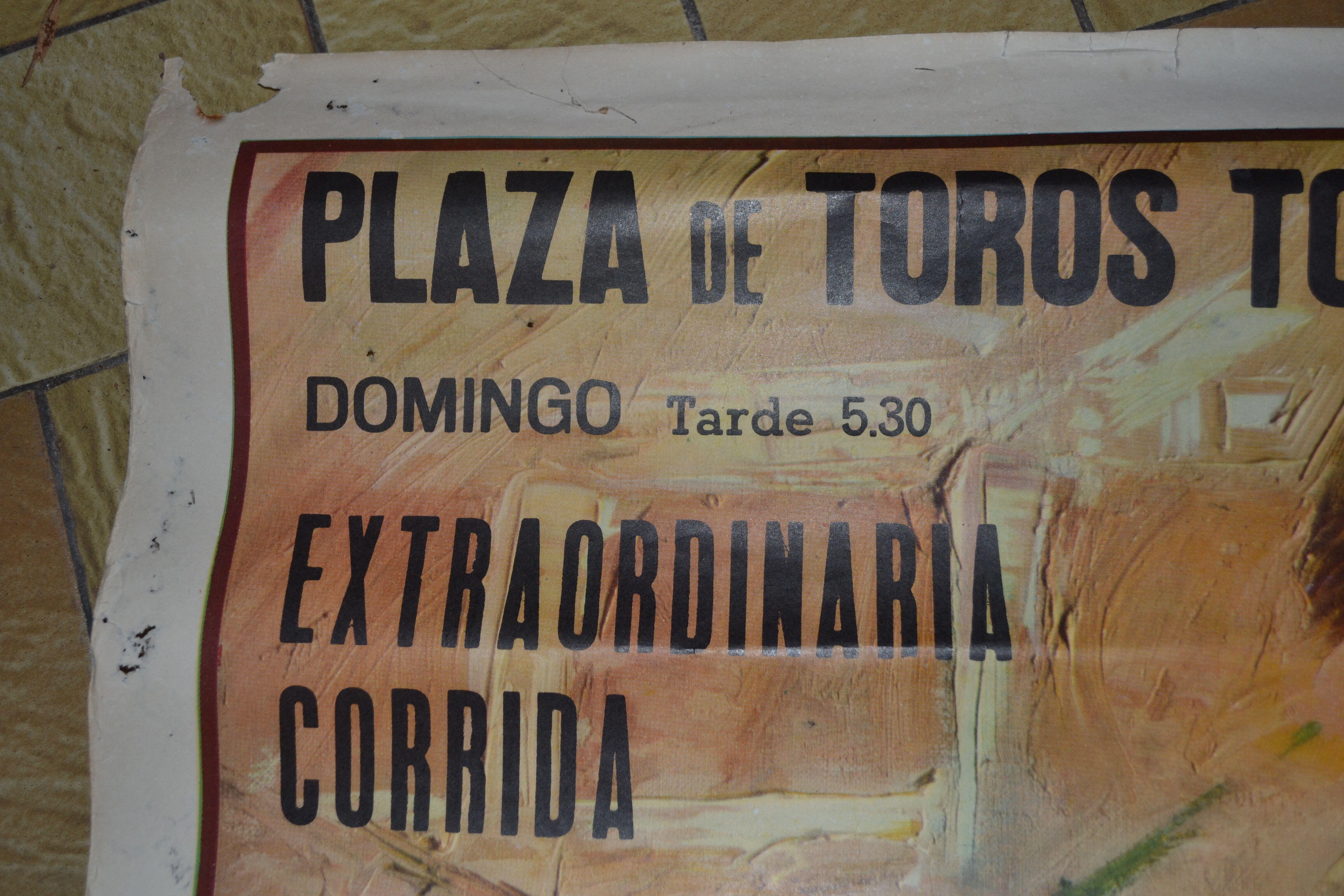 Bullfighting poster 1964