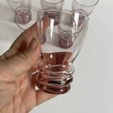 Art Deco purple glasses