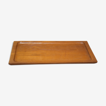 Solid teak tray