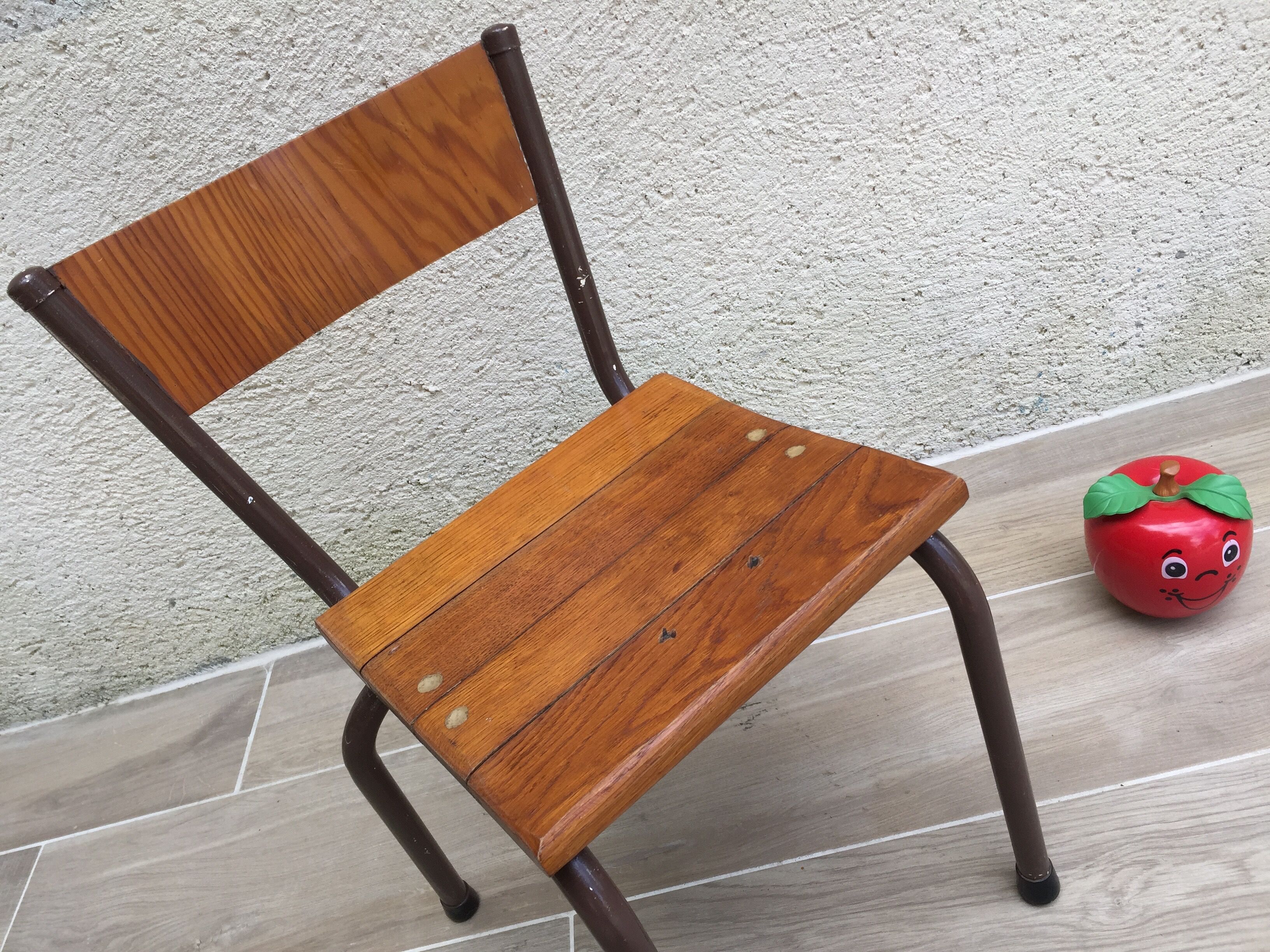 Vintage school chair