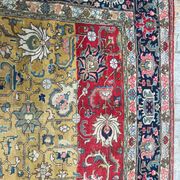 Persian old rug Persian Tabriz handmade 284x360cm