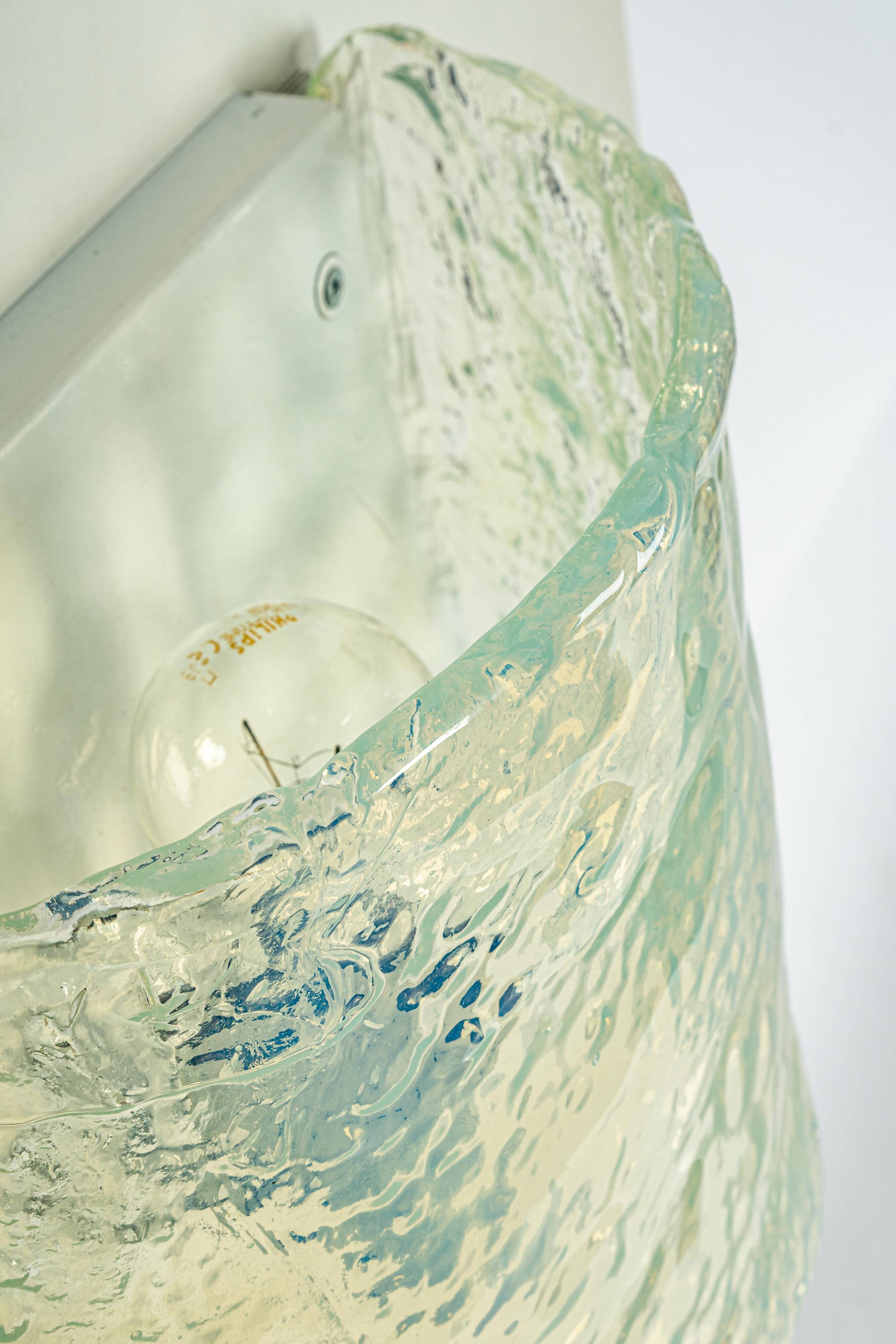 Large Kalmar wall sconce Murano, Austria, 1960s