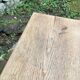 Pair of antique solid oak benches