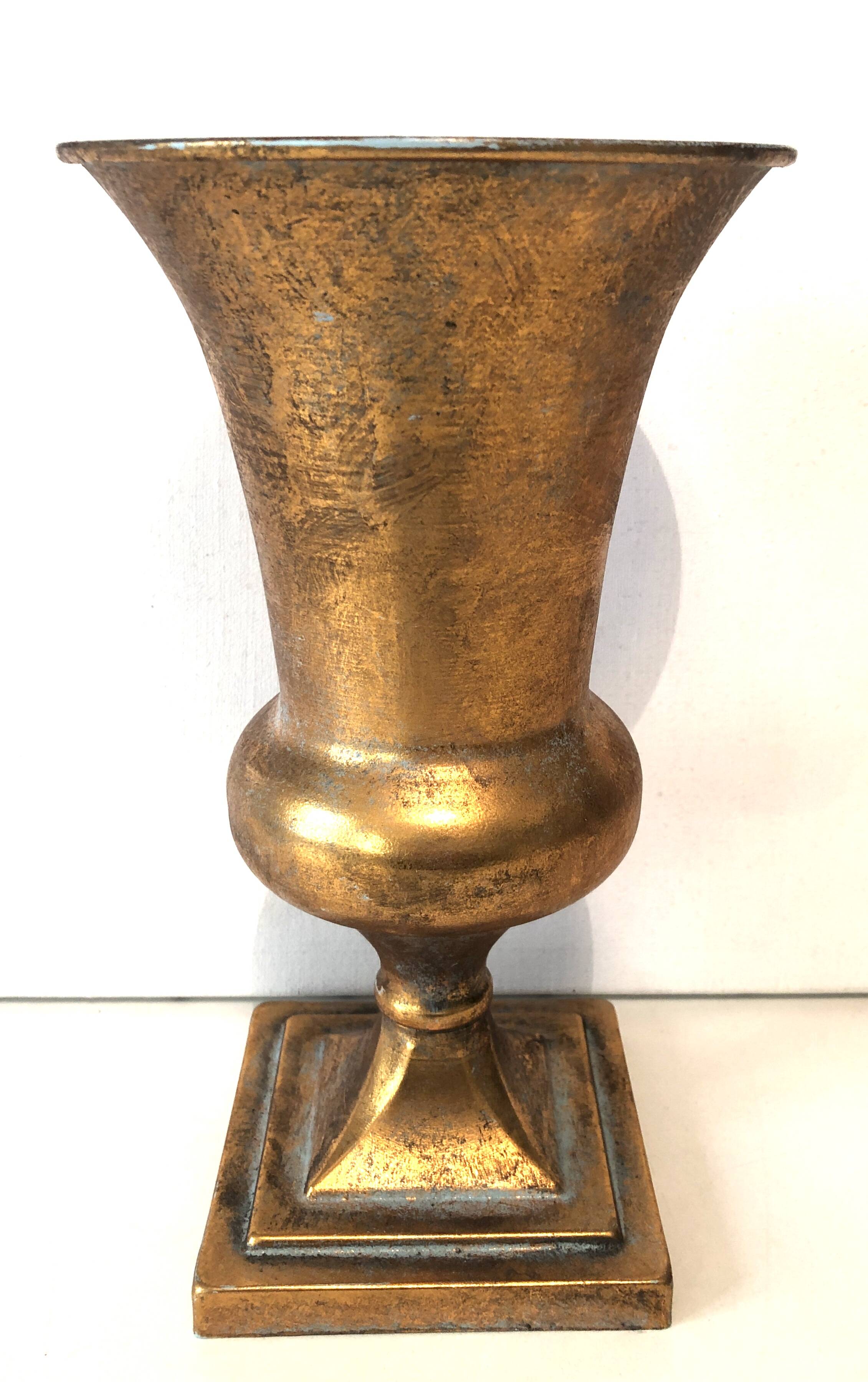 Medici Vase Gold Metal