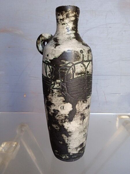 Vase 21cm ceramic by Jacques Blin 1950s