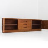 Vintage graphic teak sideboard 1960s