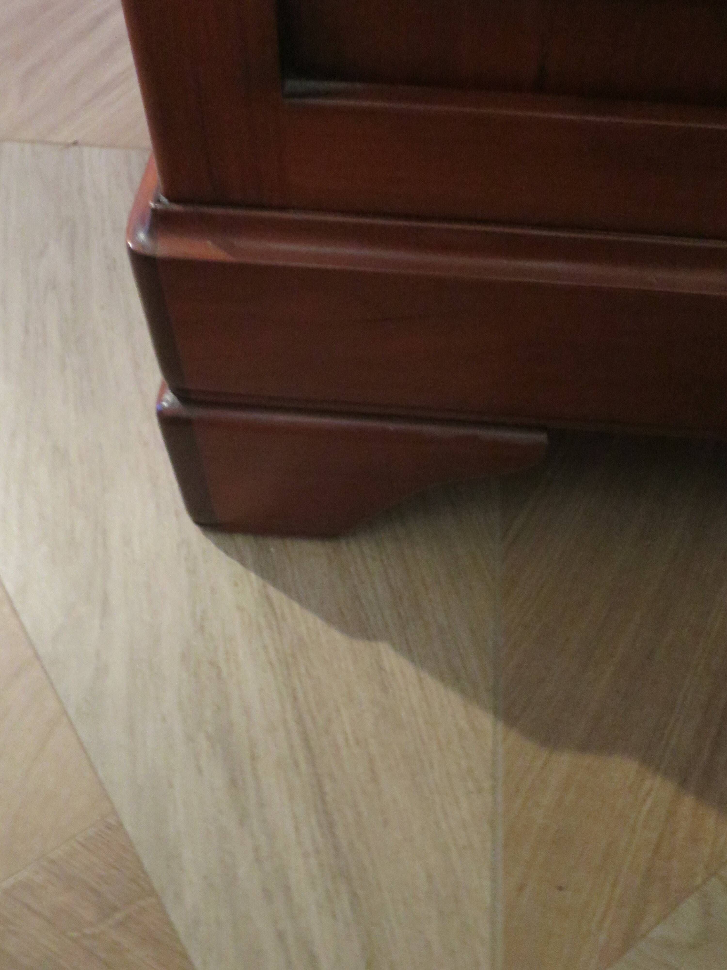 Antique - chest of drawers - 4 drawers - solid wood - cherry