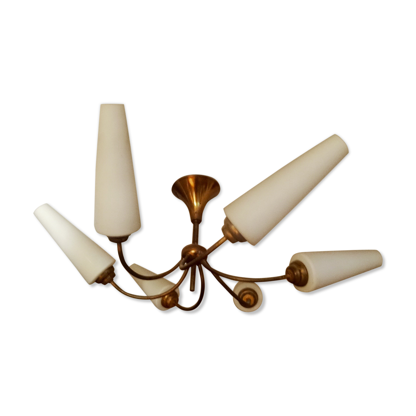 Vintage ceiling light year 50
