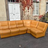 Beka 1970 leather modular sofa