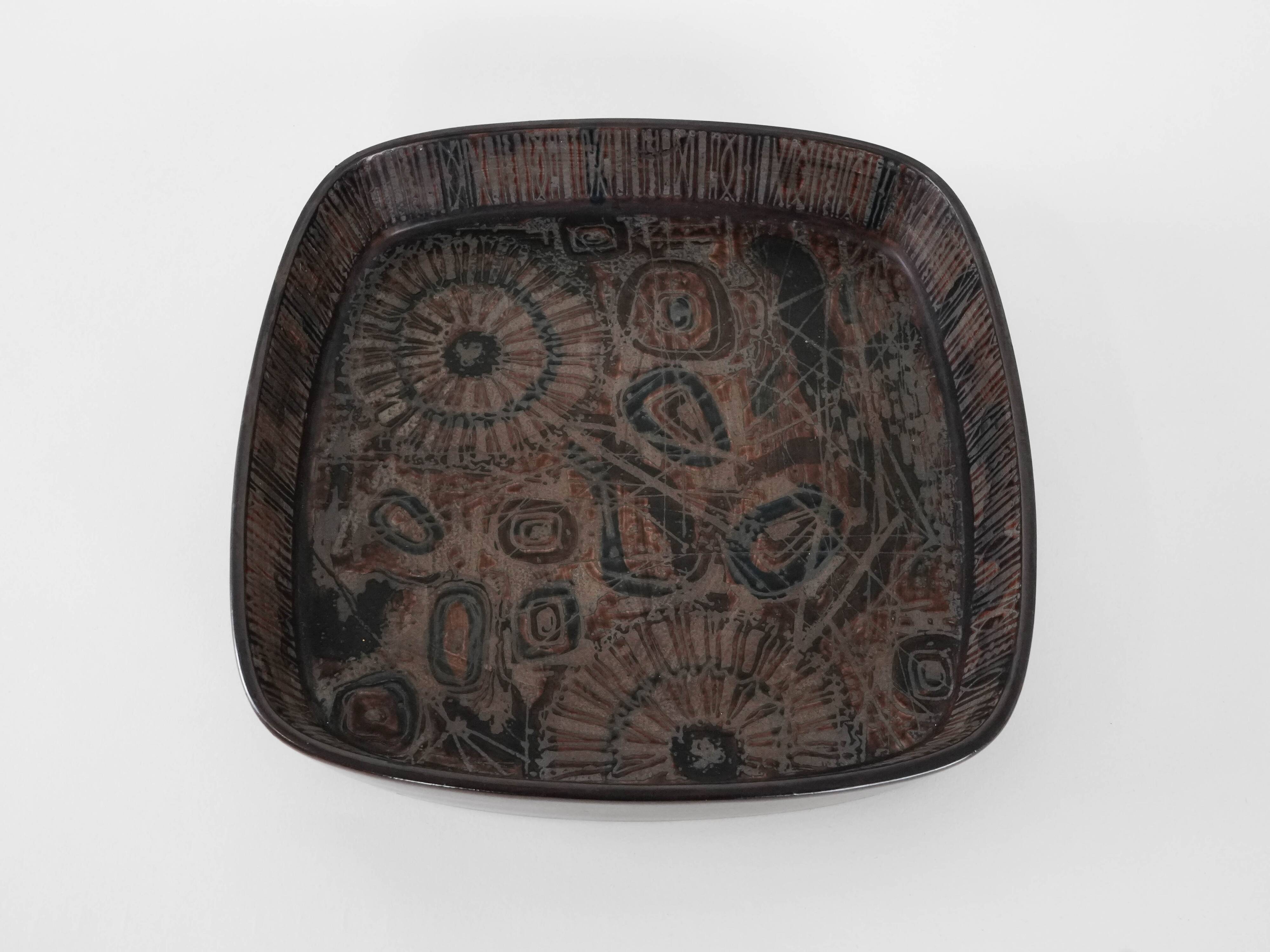 Baca ceramic bowl, Danish design, 1970s, manufacturer: Royal Copenhagen, de