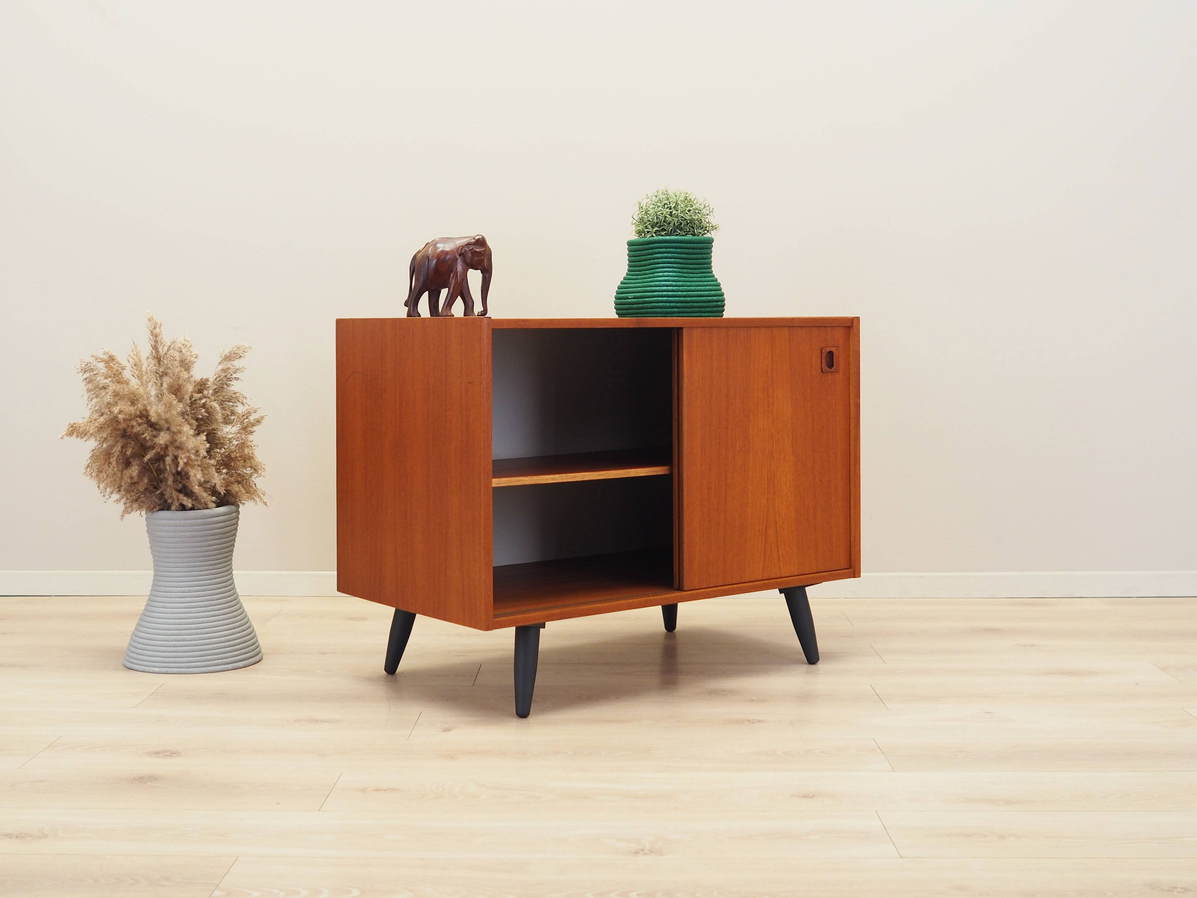 Teak cabinet, Danish design, 1970s, production: Denmark