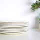 Dessert plates, set of 10, Ceranord Saint Amand