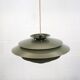 XL Green Pendant Lamp, Form Light Nordic Design, 1970s Denmark