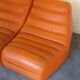 Leather sofa Saparella design Michel Ducaroy 70