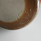 Handcrafted handcrafted brown vintage Berry sandstone pitcher