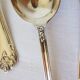 10 silver-plated metal soup spoons, hallmarked 2106225