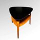 Bow Wood Mediator Coffee Table by Hugues Steiner Vintage 1950