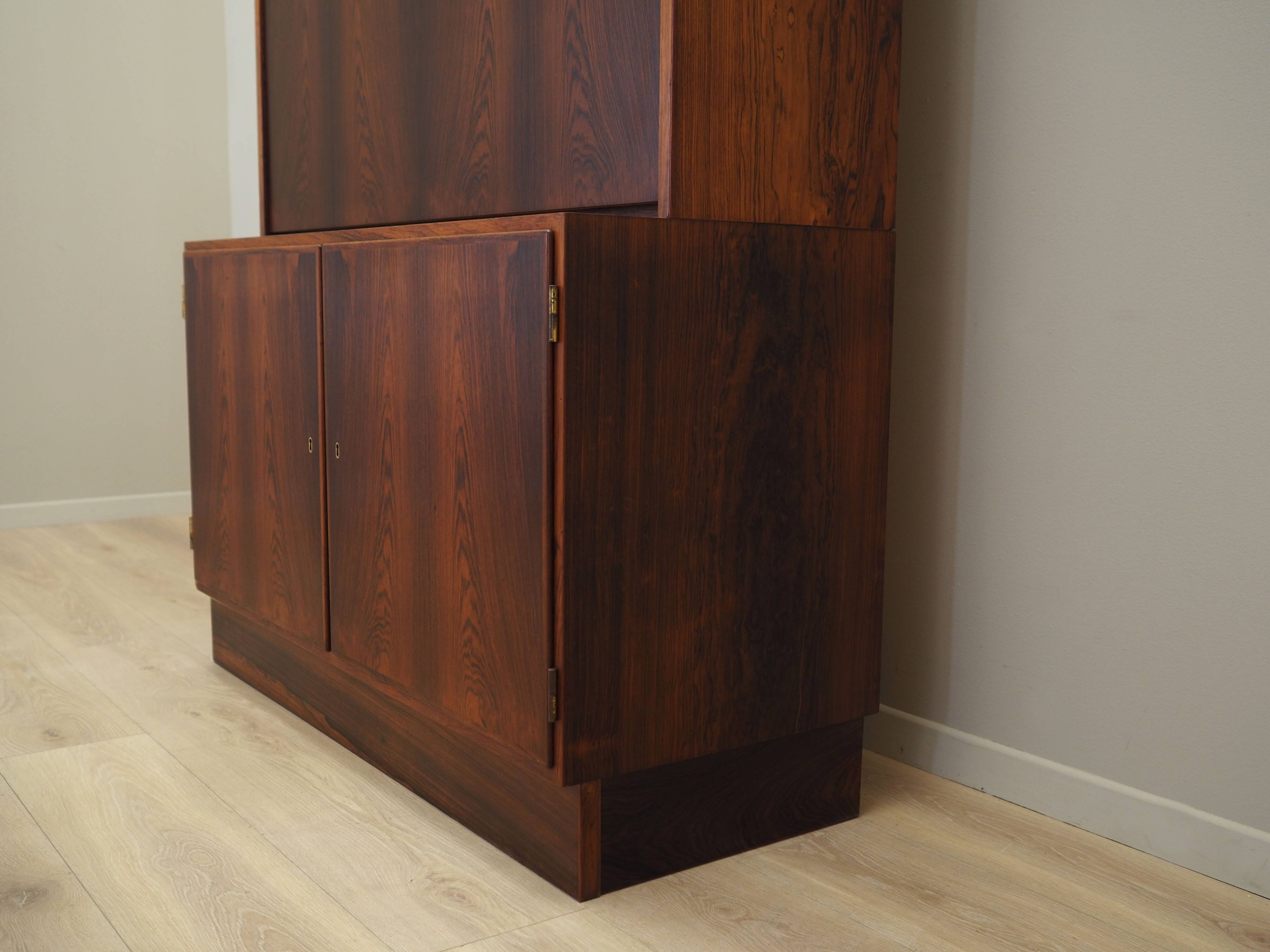 Rosewood bookcase, Danish design, 1970s, production: Hundevad