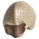 Scandinavian Modern zigzag patterned Earthenware Hedgehog, 1960s