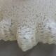 Suspension Opaline Plissée Décor Clichy MarbréPlafonnier porcelaine fil neuf