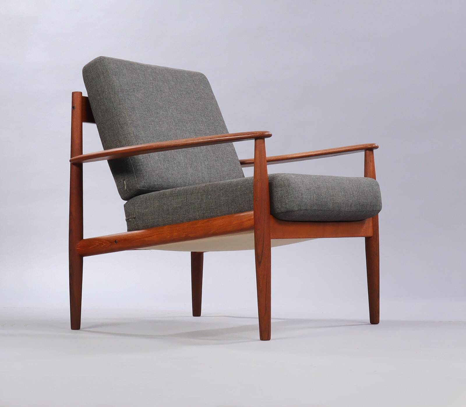 pair of teak armchairs by Grete Jalk model 118, Denmark 1963