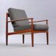 pair of teak armchairs by Grete Jalk model 118, Denmark 1963