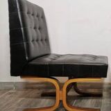 Fauteuil en cuir par Ludvik Volak