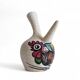 Vintage Spanish Ceramic Porrón, Hand-Painted Rooster, 1960s