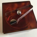 Champagne bucket or lucite ice cubes scales 70s Pompidou era