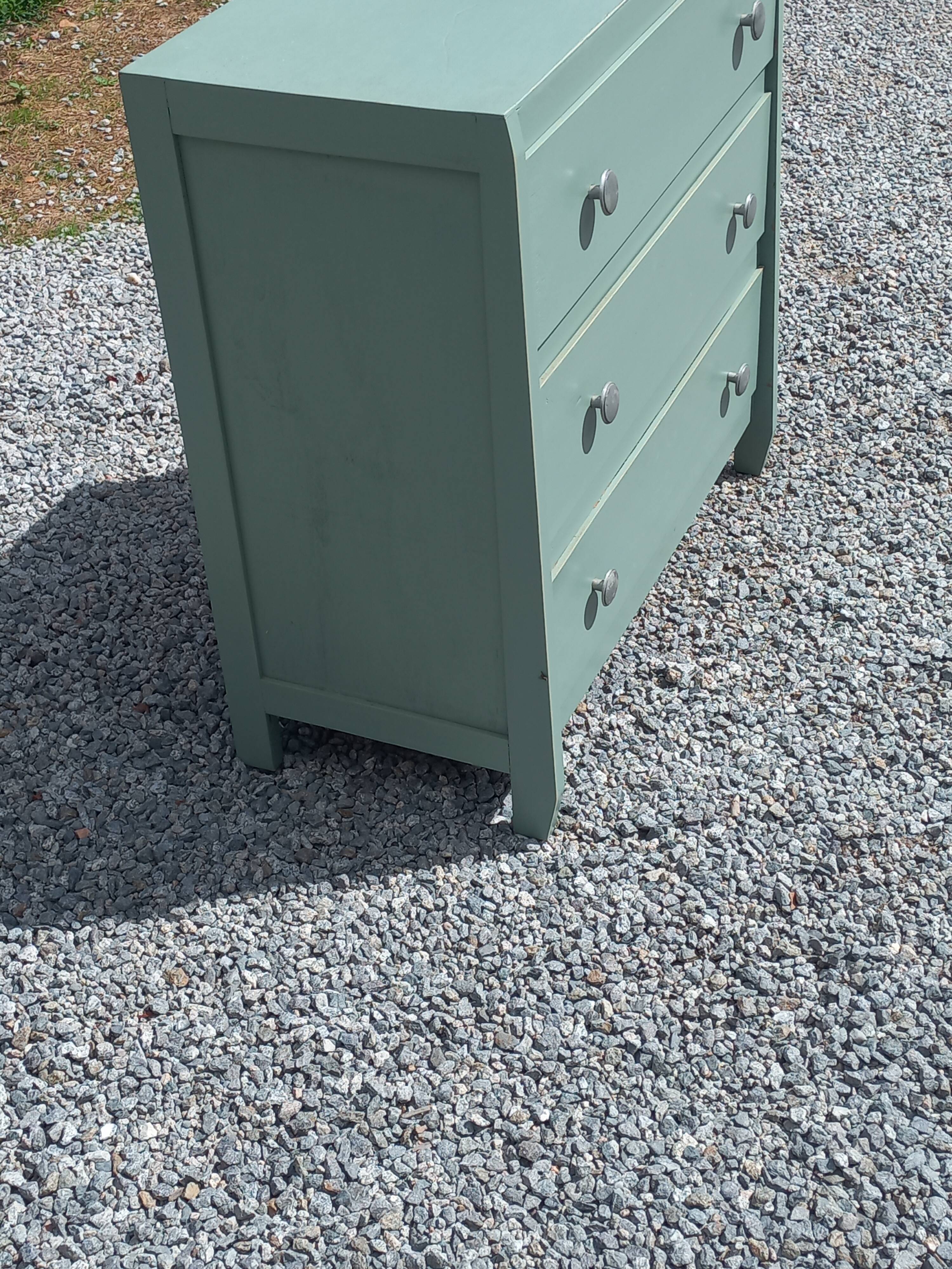 Commode en bois peint, années 50