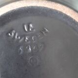 Vintage ceramic - "Granite" series Upsala-Ekeby 1959 - Gray bowl with relief decoration