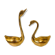 Brass swans