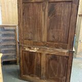 Two-piece patinated sideboard