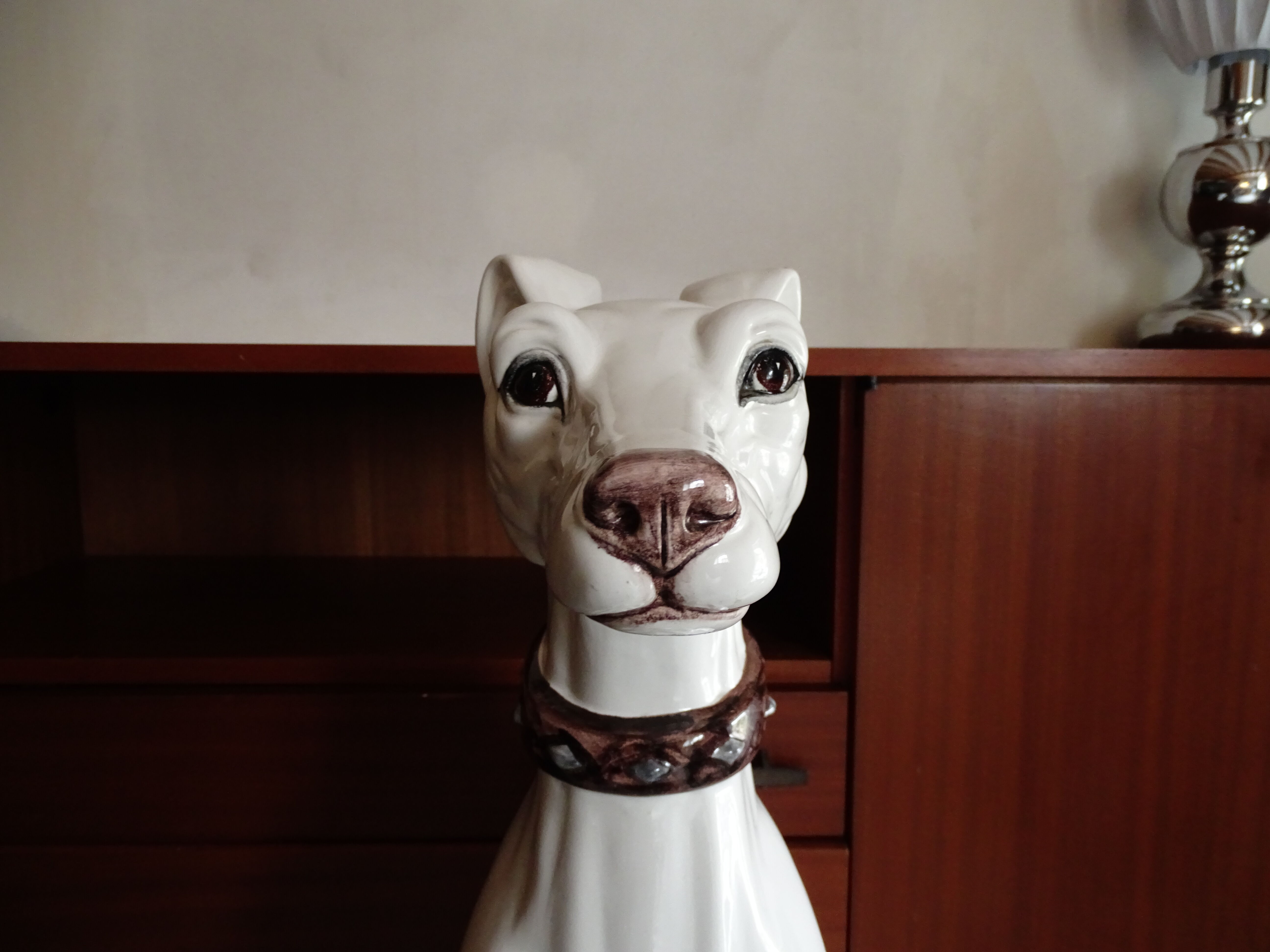 Ceramic dog 1960 vintage