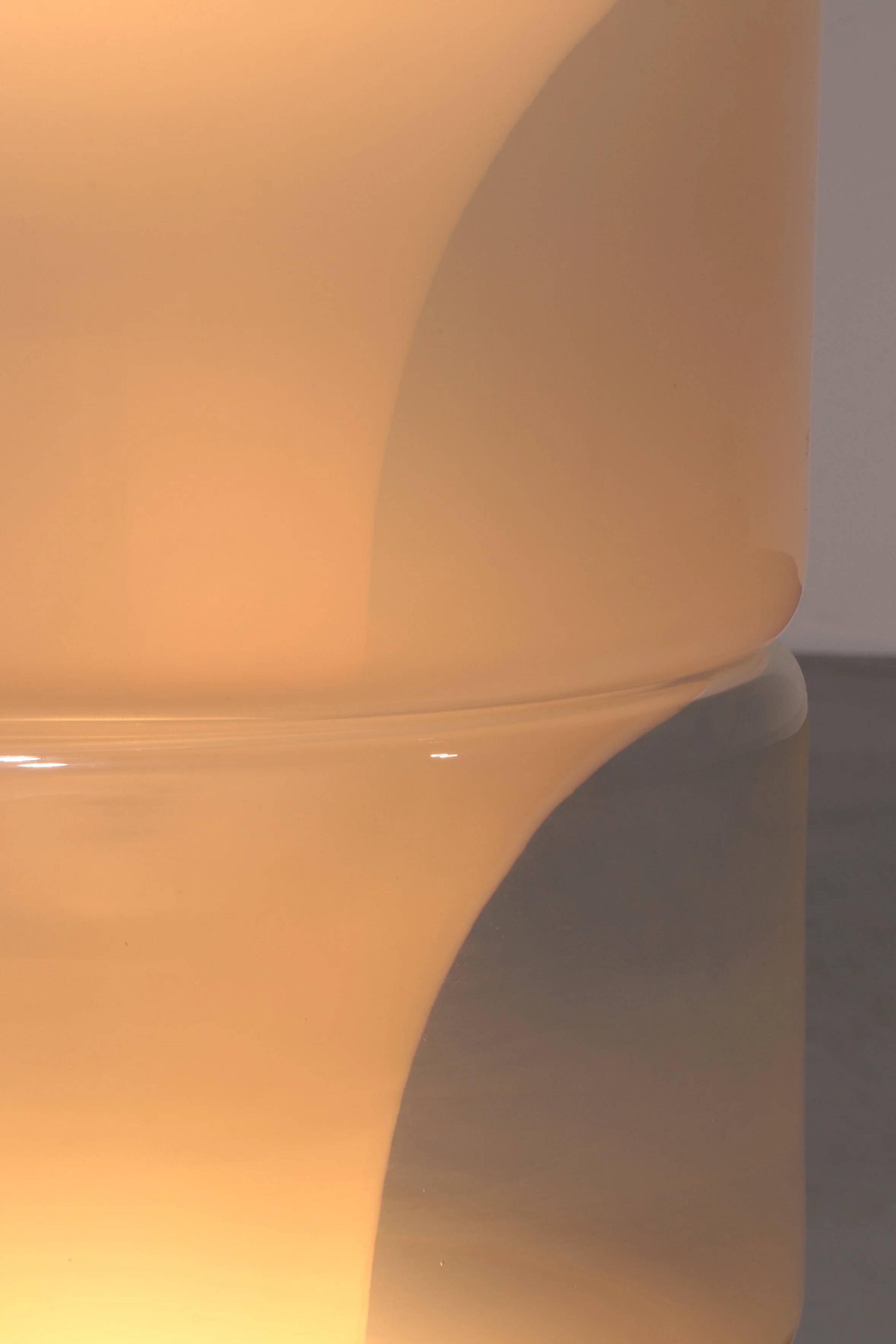 Lampadaire « Sfumato » LT 316 de Carlo Nason pour Mazzega, années 1970