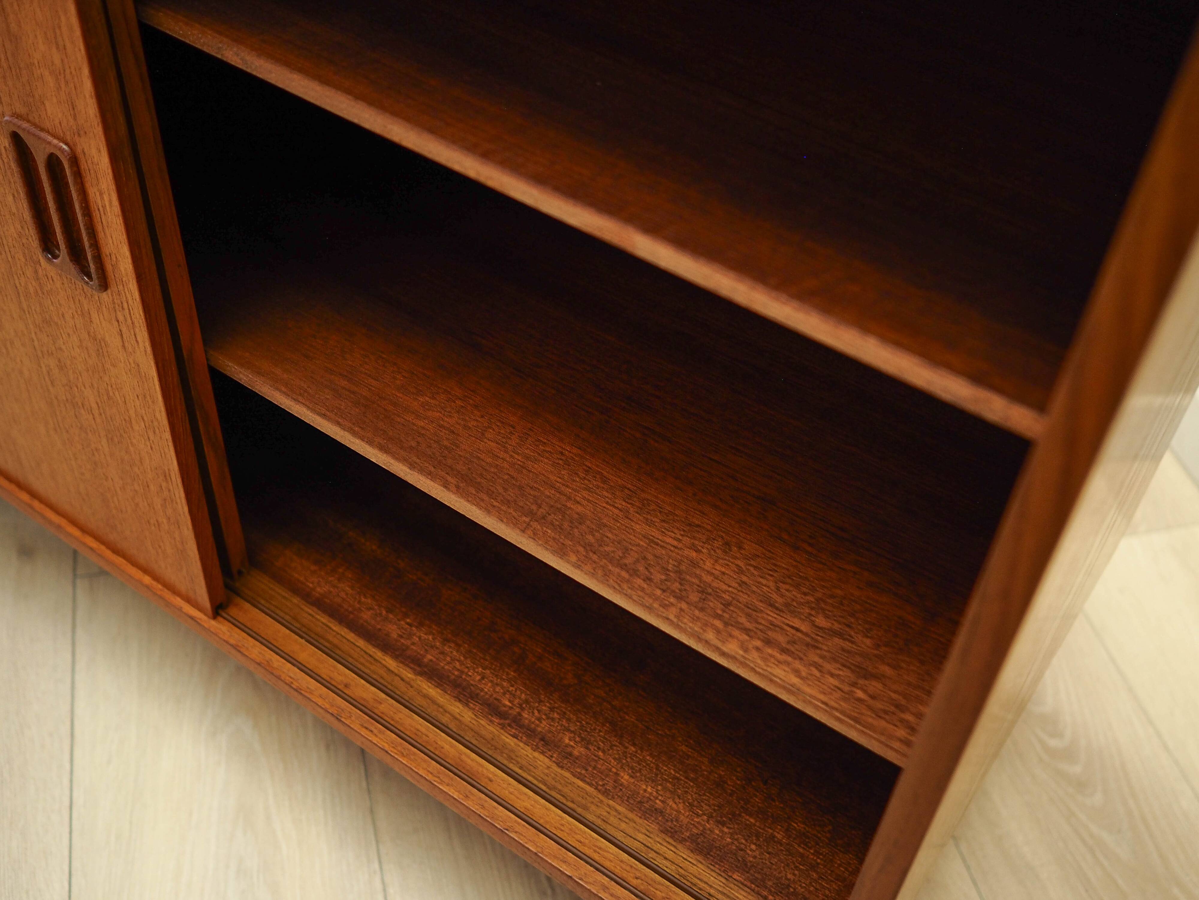 Teak cabinet, Danish design, 1970s, production: Denmark